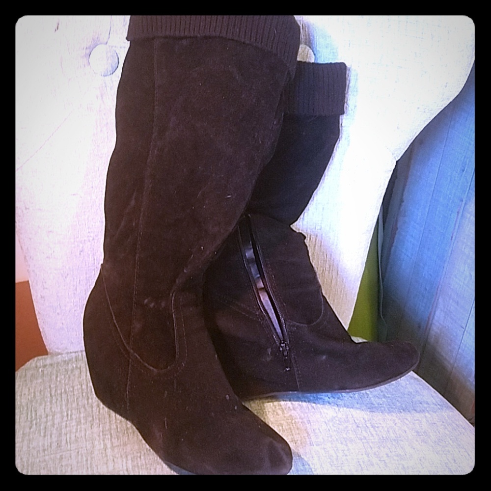 Bamboo Heeled Boots